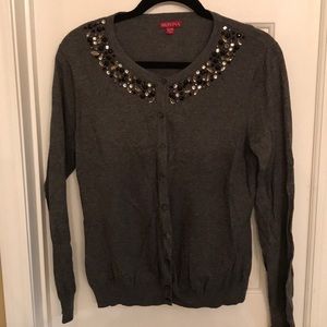 Merona beaded cardigan